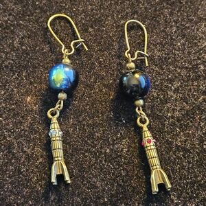 Rocketship Earrings